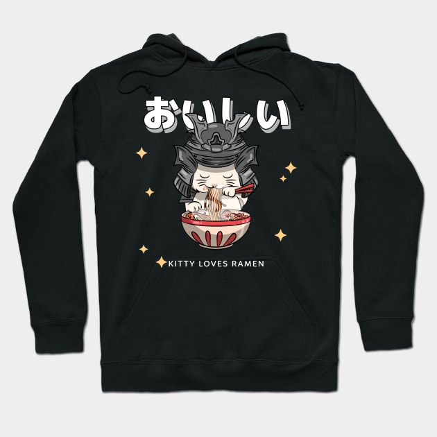 kitty love instant ramen Hoodie by tedd